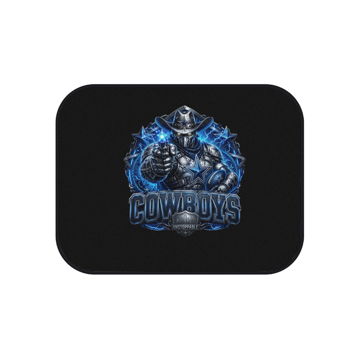 Cowboys Graphic Car Mats (Set of 4)