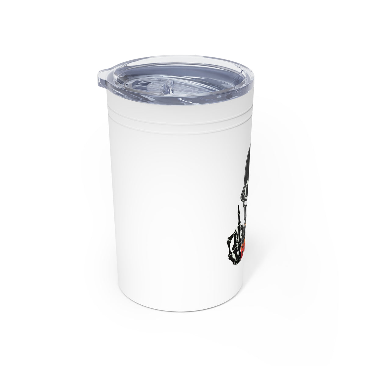 Badass Skull & Middle Finger 11oz Insulated Tumbler