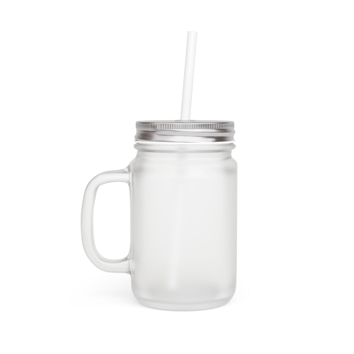 Skull & Roses Mason Jar Tumbler with Straw - Gothic Beverage Mug