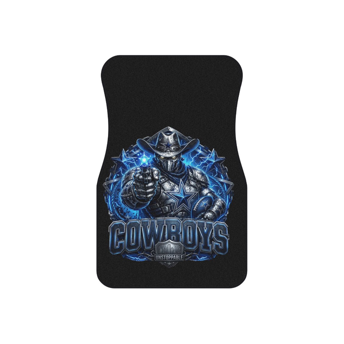 Cowboys Graphic Car Mats (Set of 4)