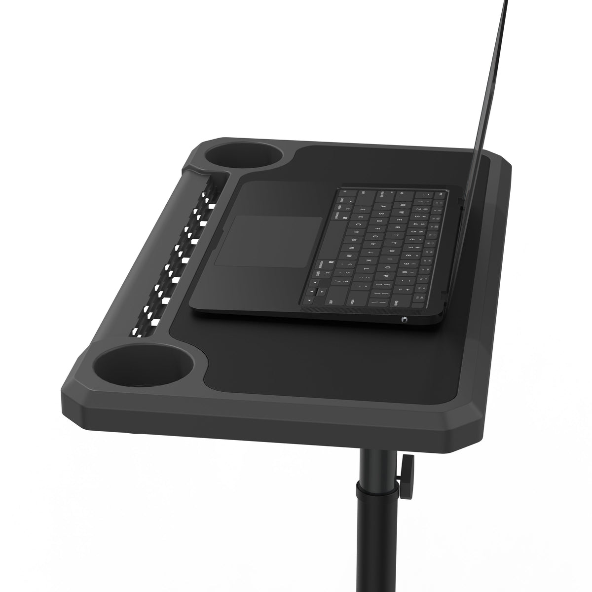 Indoor Media Display Cycling Desk