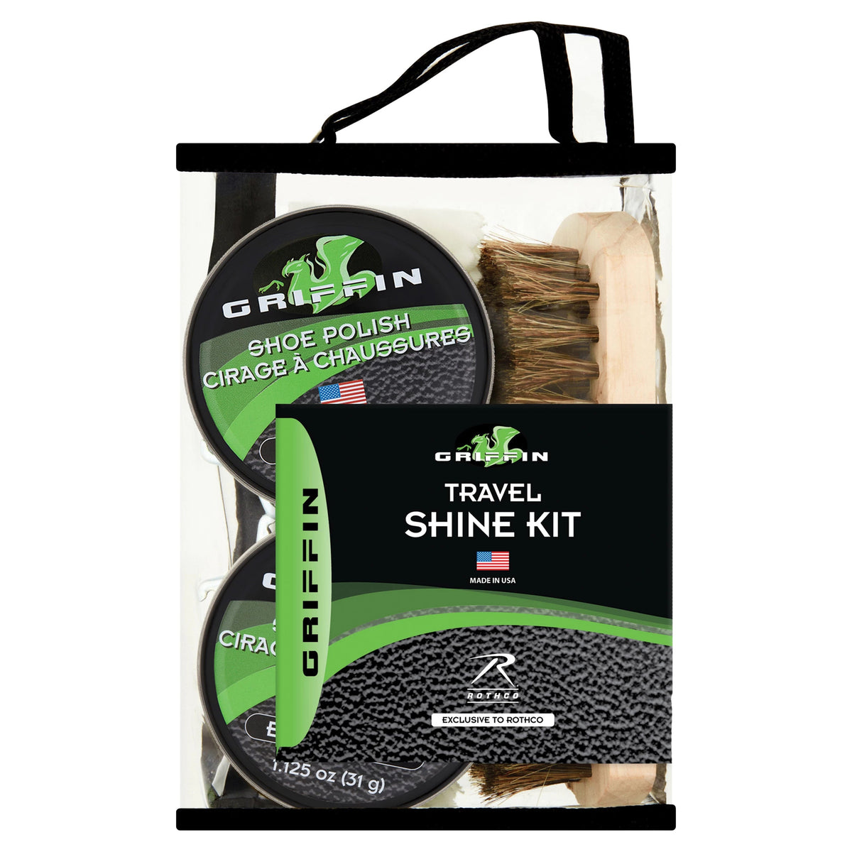 Griffin Travel Shoe Shine Kit