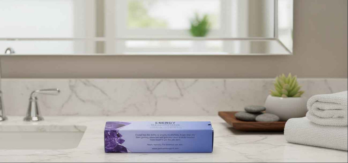 Energy Stone Roll on Body Oil - Revitalize Your Mind and Body