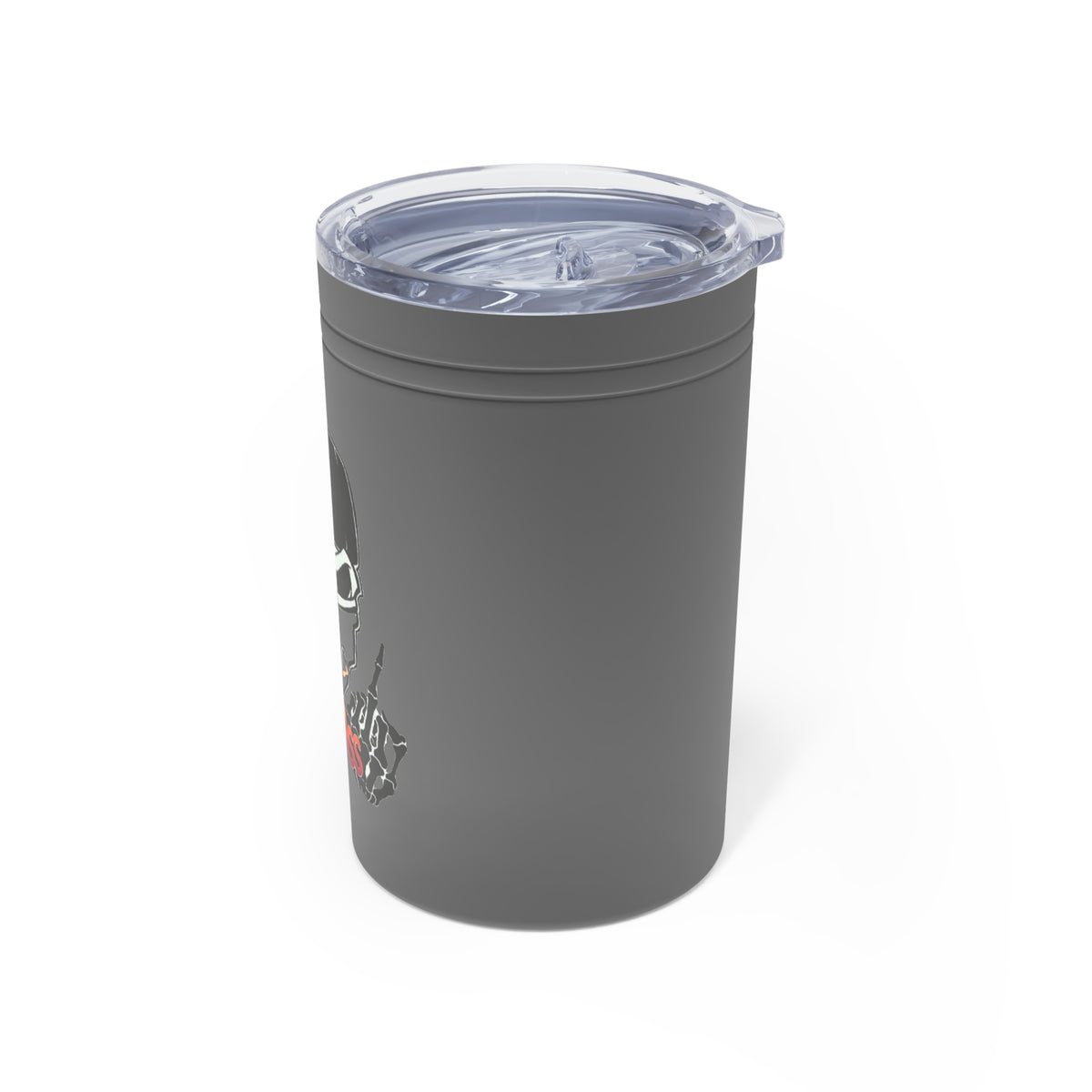 Badass Skull & Middle Finger 11oz Insulated Tumbler