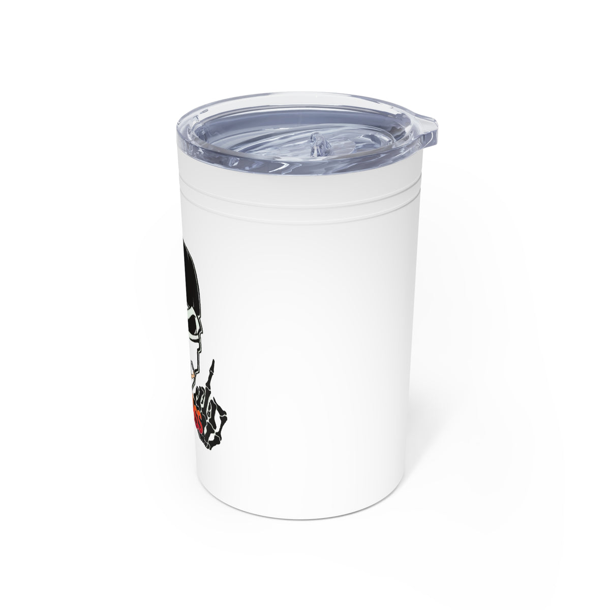 Badass Skull & Middle Finger 11oz Insulated Tumbler