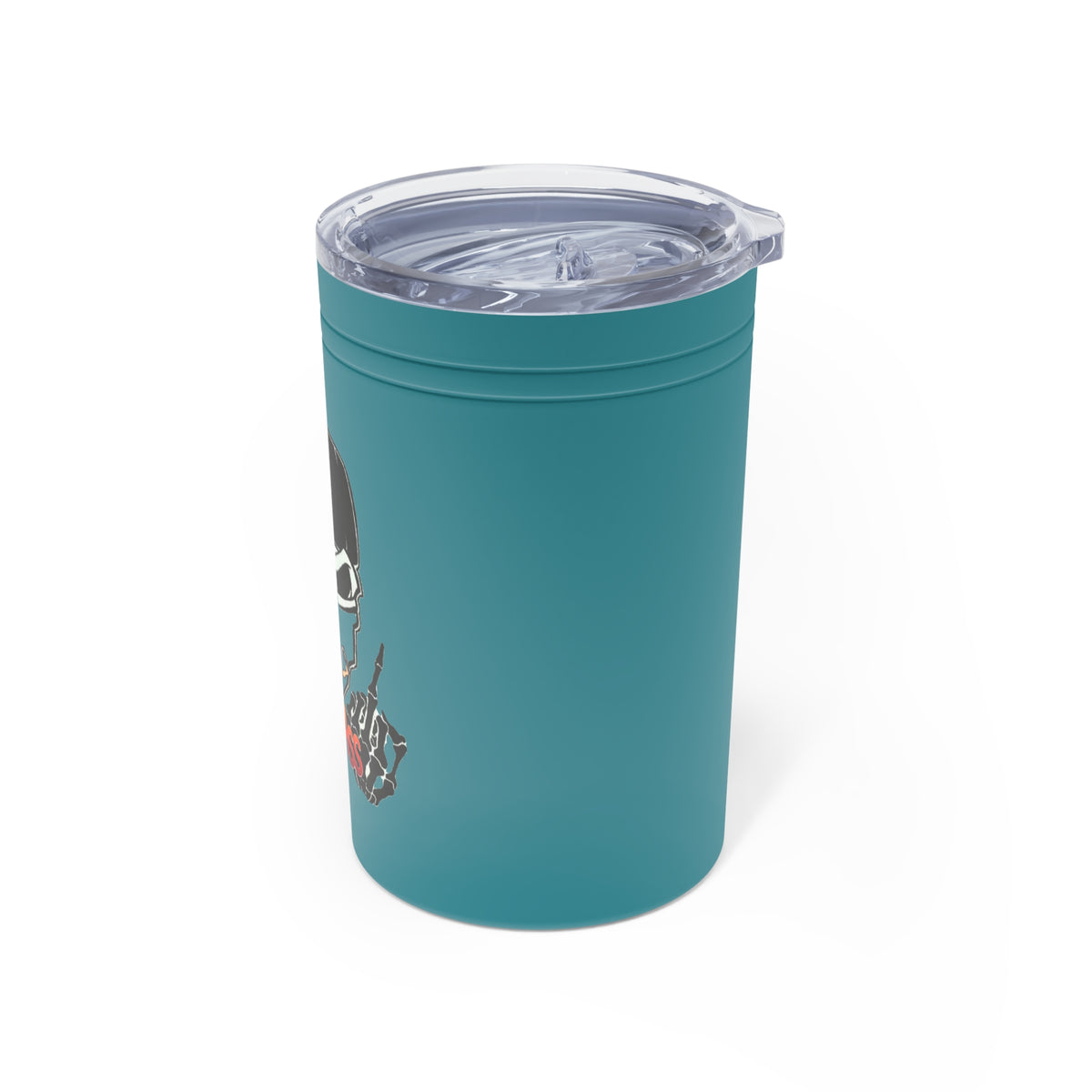 Badass Skull & Middle Finger 11oz Insulated Tumbler