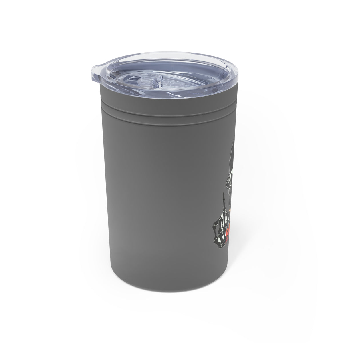 Badass Skull & Middle Finger 11oz Insulated Tumbler