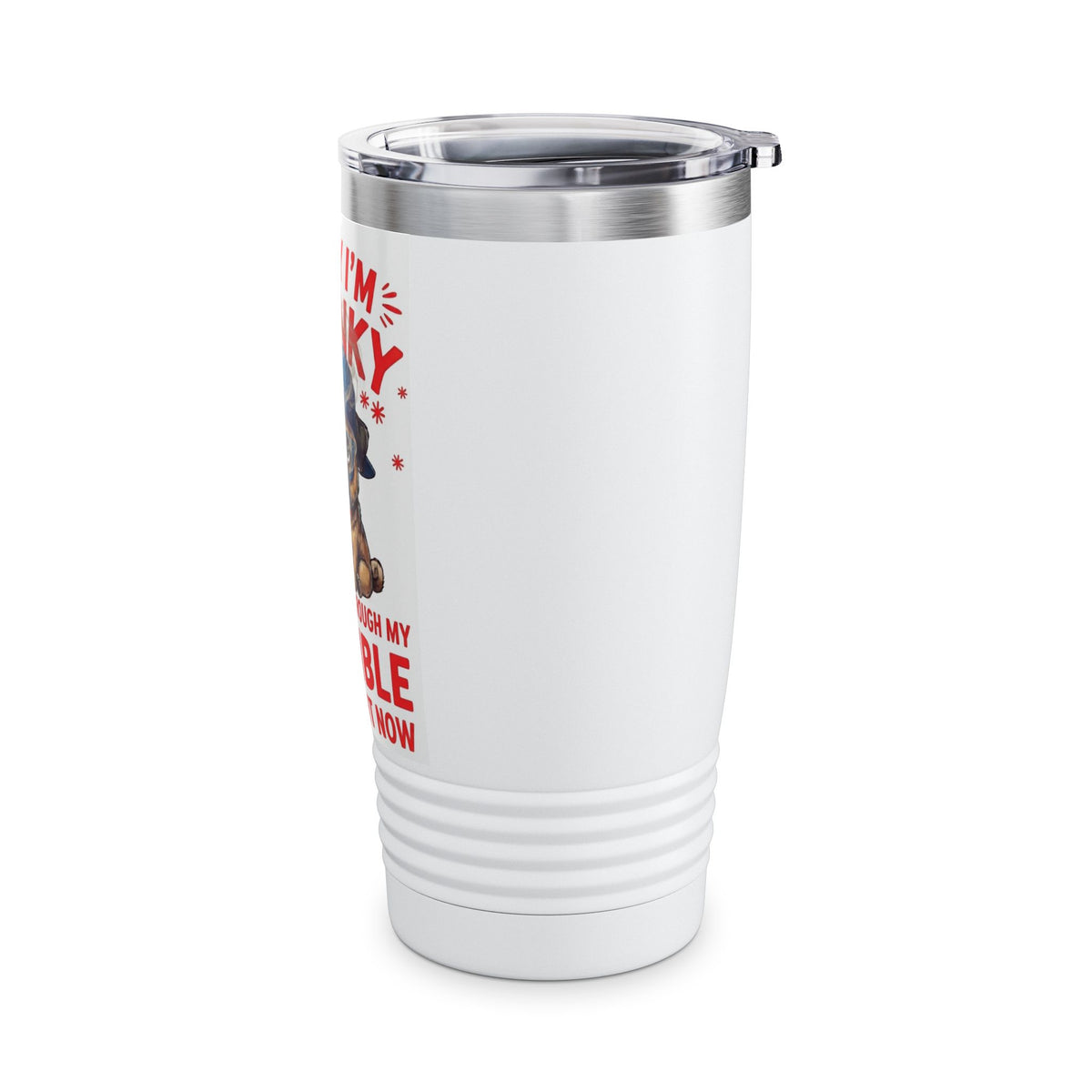 Funny 40s Tumbler — “Sorry I’m Cranky, I’m Going Through My Terrible 40’s” 20oz