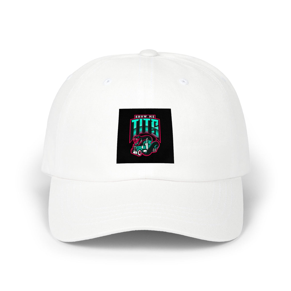 Retro Surf Skull Dad Cap — Vintage Beach Skull Logo Hat