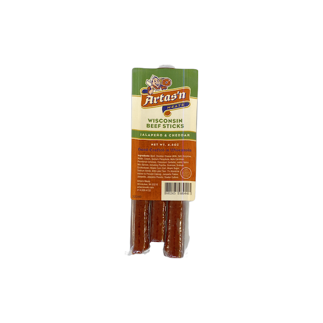 Wisconsin Beef Stick Jalapeño & Cheddar
