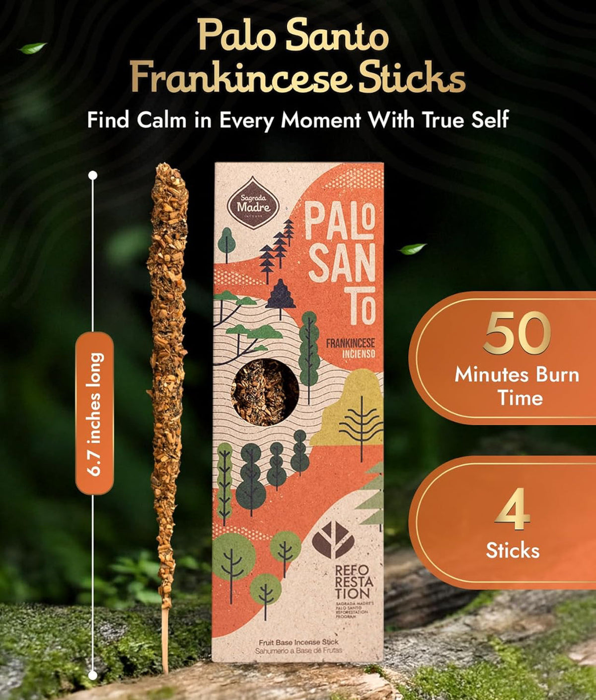 Frankincense Palo Santo Incense