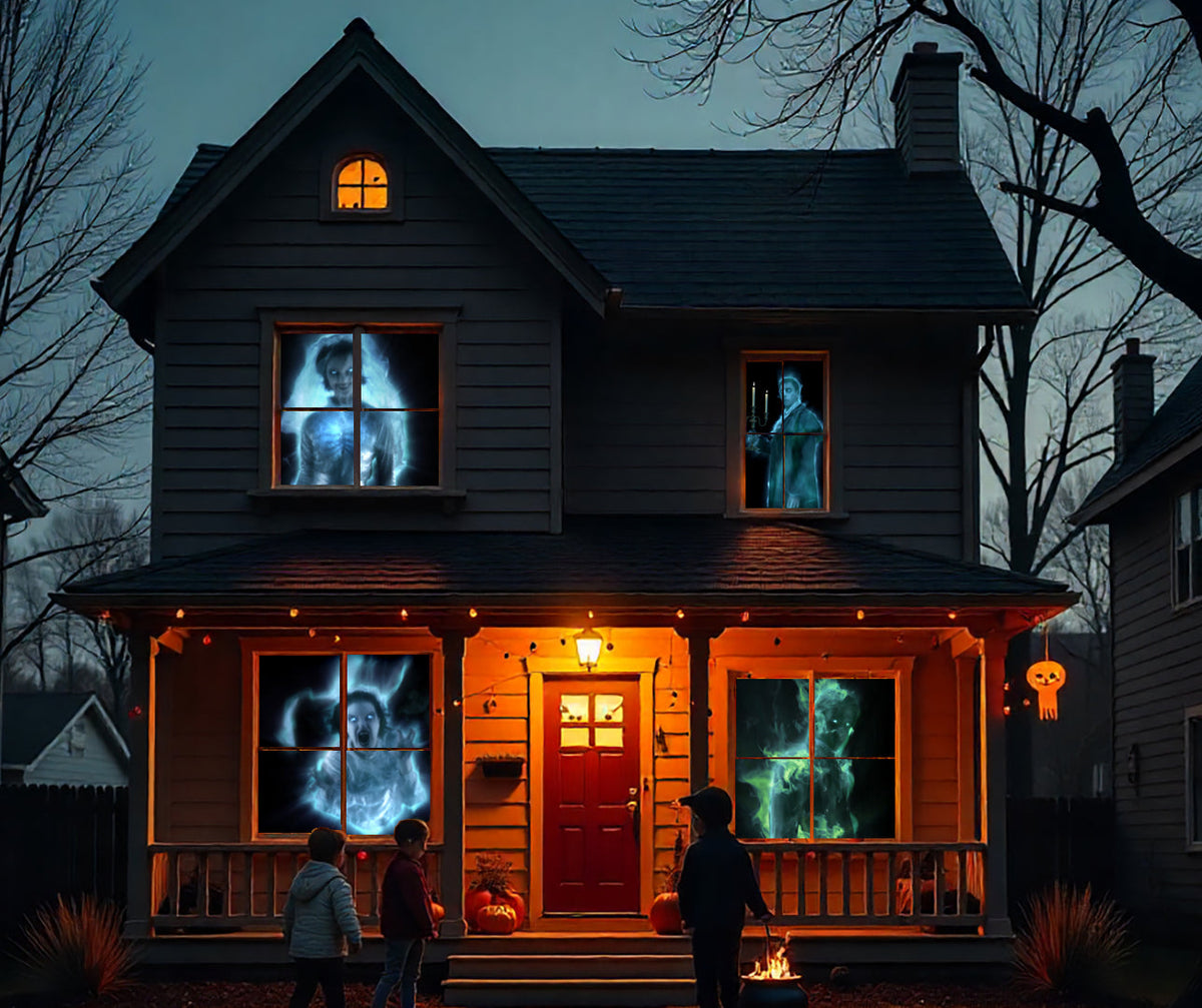 AtmosFX Ghostly Apparitions Halloween Digital Decoration on USB