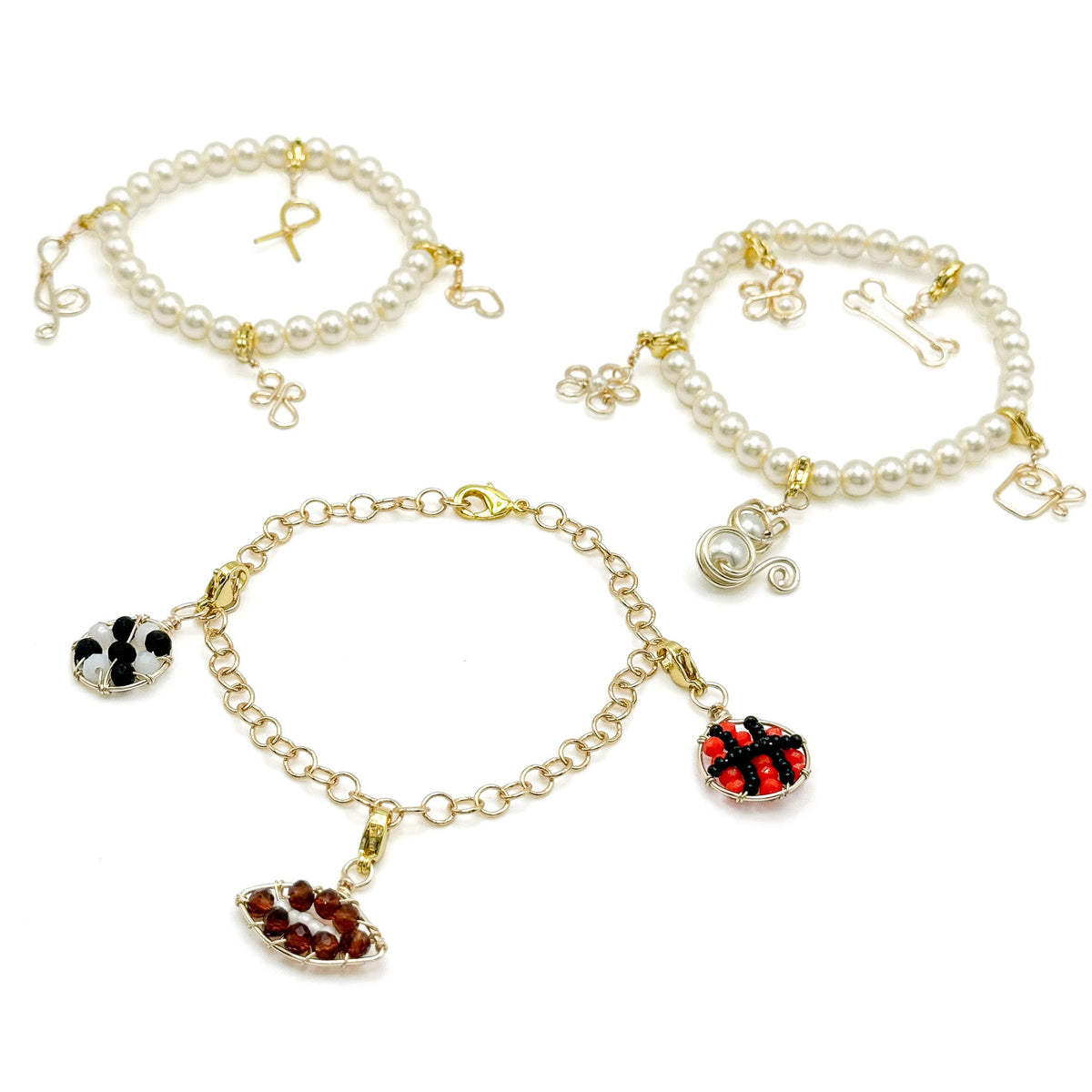 Gigi gold charm bracelet