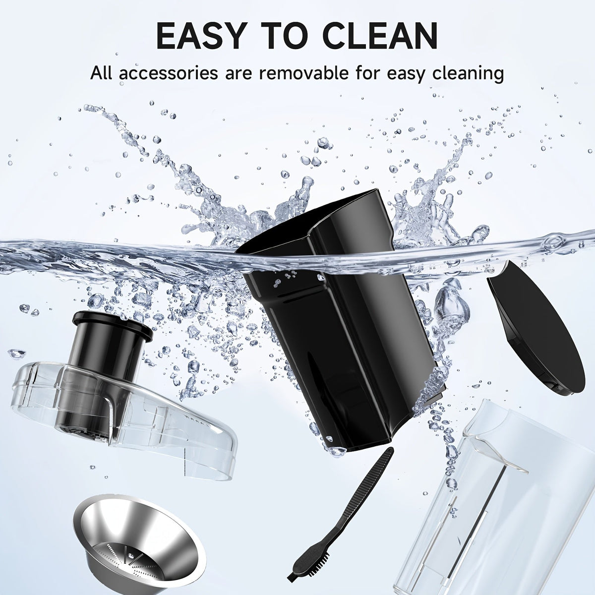 500W Centrifugal Juicer Machine 3 Speed Wide Mouth Fruit Vegetable Extractor