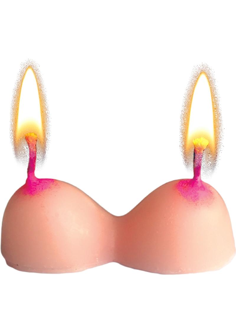 Boobie Shaped Party Candles