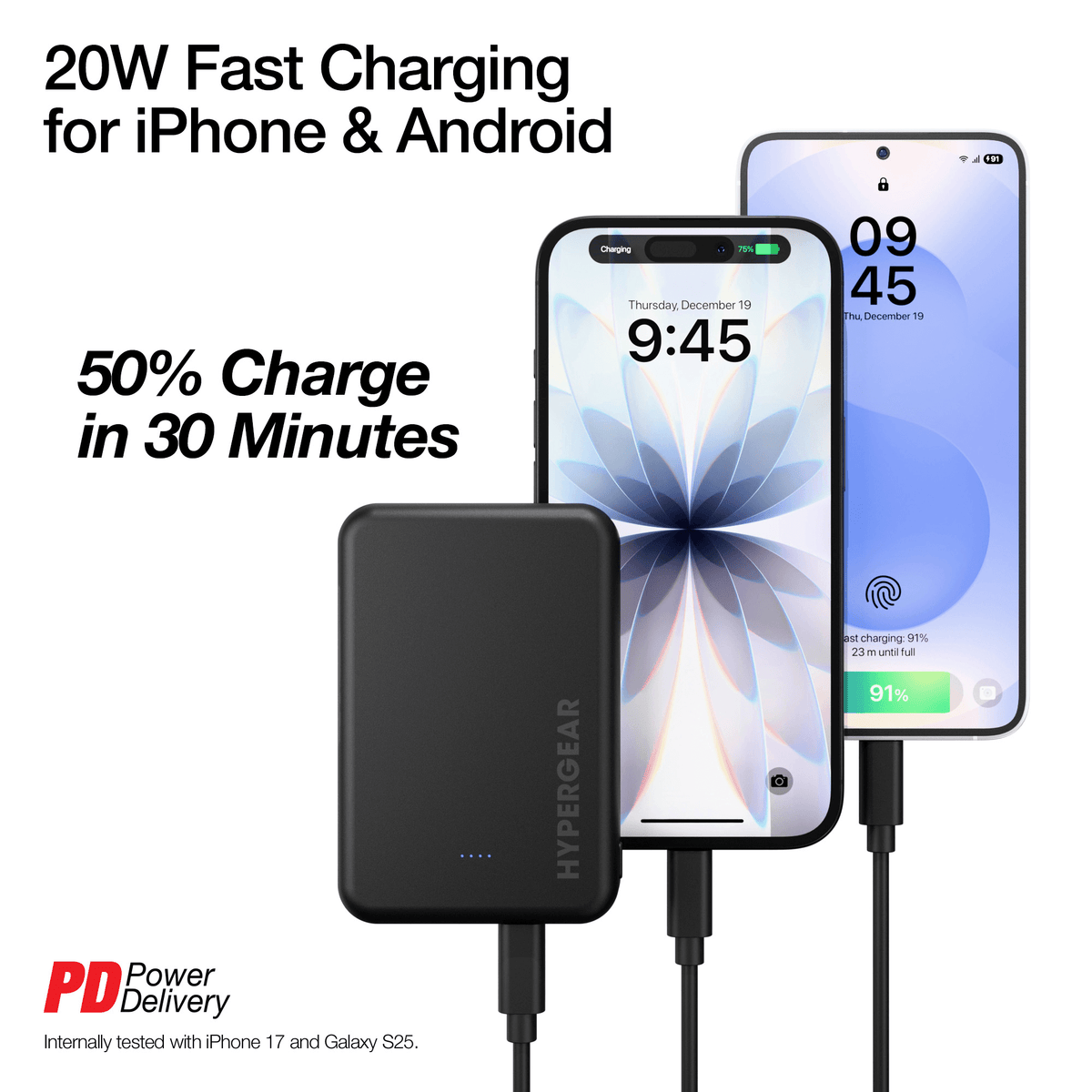 HyperGear 5000mAh PD20W Dual-Port PowerPack