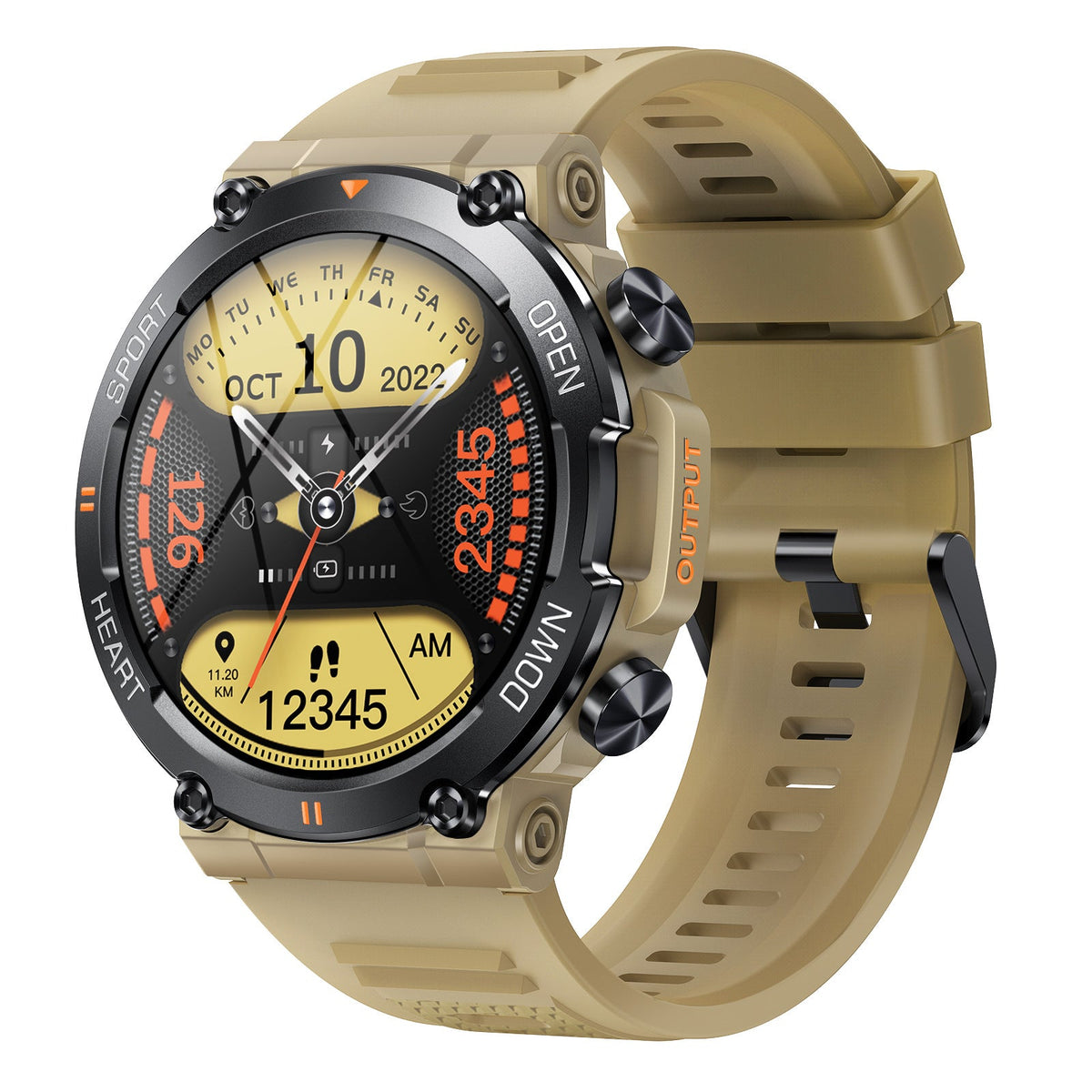 K56PRO Three proof Call Smart Watch