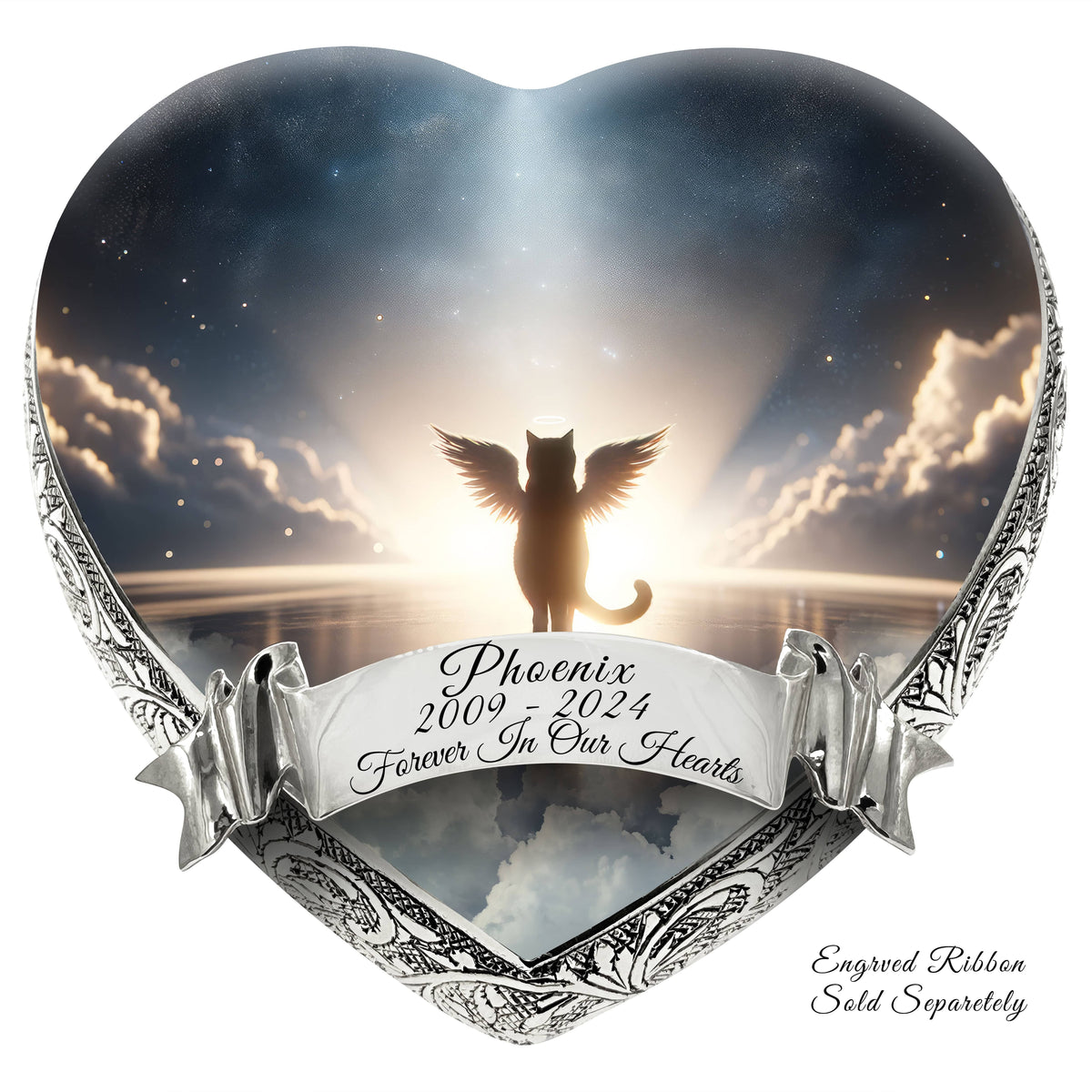 Divine Delight Cat Urns for Ashes & Cat Cremation Urn