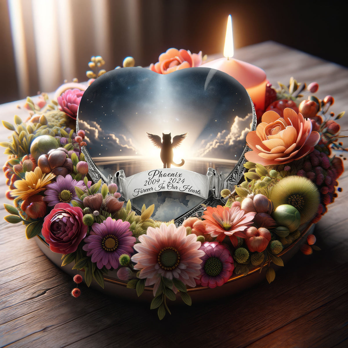 Divine Delight Cat Urns for Ashes & Cat Cremation Urn
