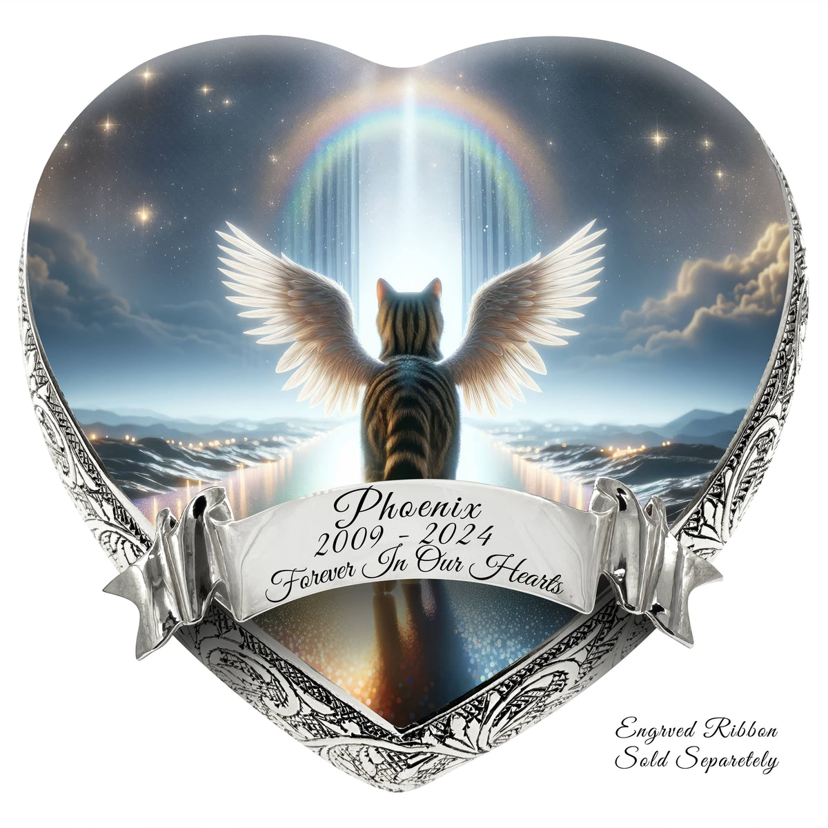 Solar Symphony Bengal Urn for Ashes & Cat Cremation Urn
