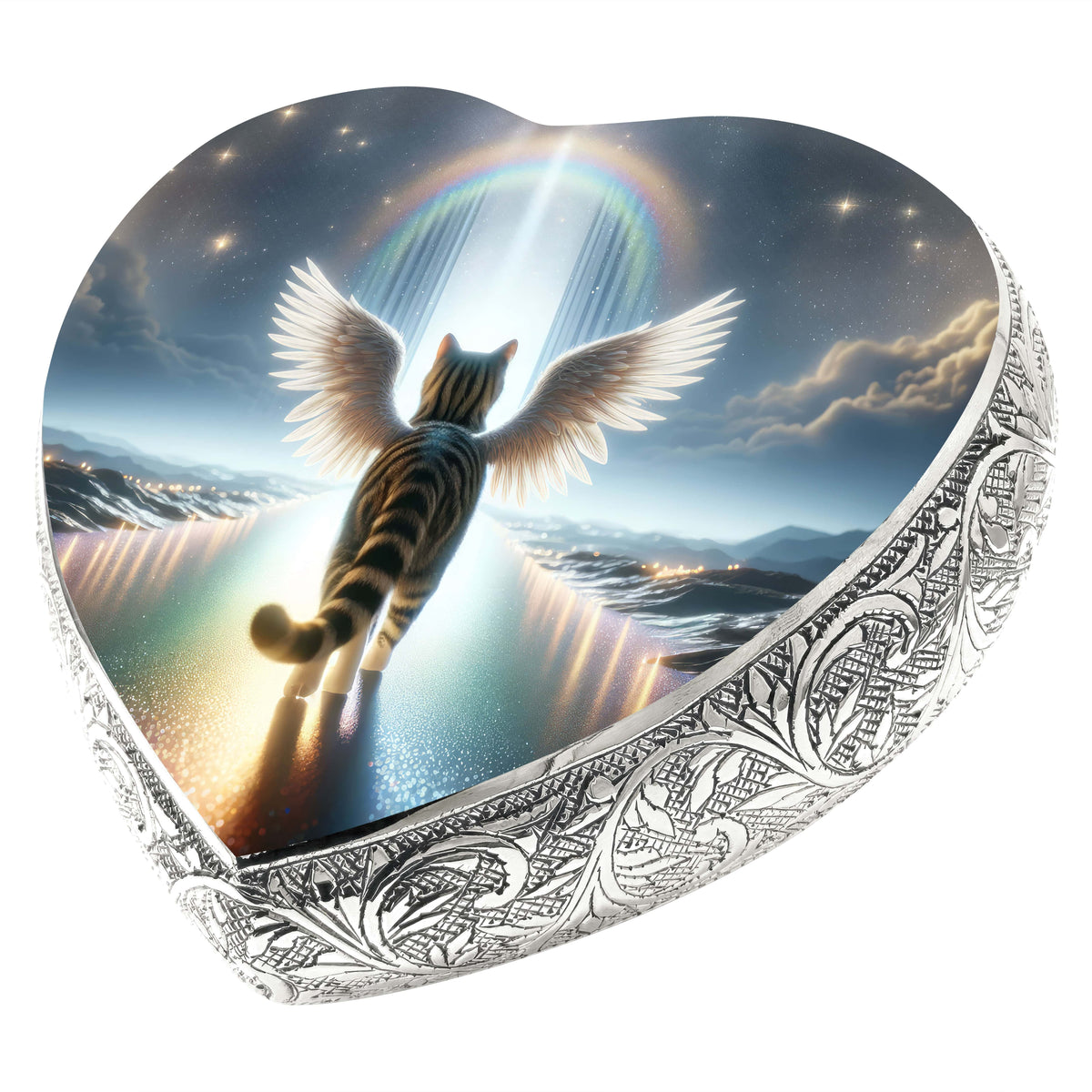 Solar Symphony Bengal Urn for Ashes & Cat Cremation Urn