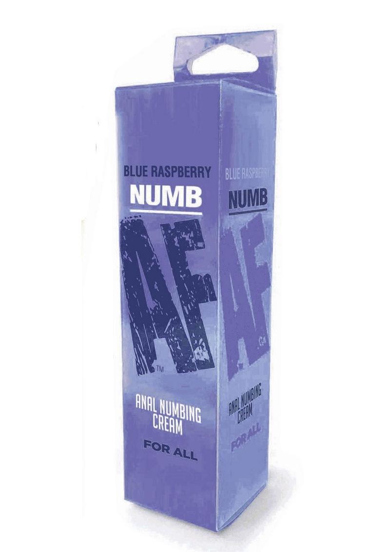 Numb AF Blue Raspberry Anal Numbing Cream For Comfort Anal Play