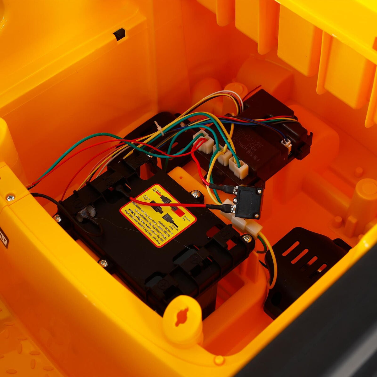 Remote Control Electric Forklift Toy with Lifting Rod for Kids - 12V Power