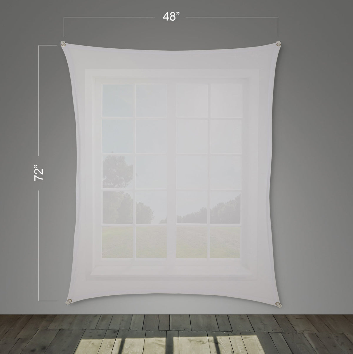 HoliScapes® USB Projector Kit - 4 Seasons + Projector + 48" x 72" Projection Screen