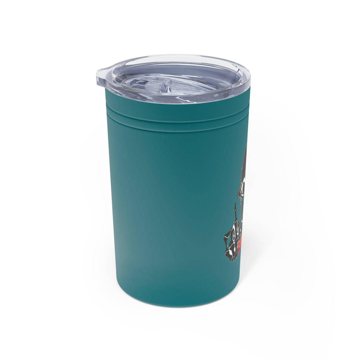 Badass Skull & Middle Finger 11oz Insulated Tumbler