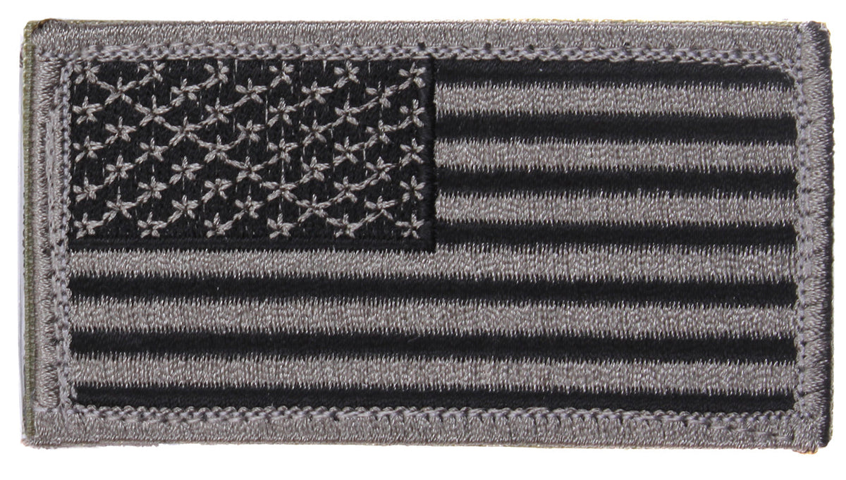 Rothco American Flag Patch with Hook Backing