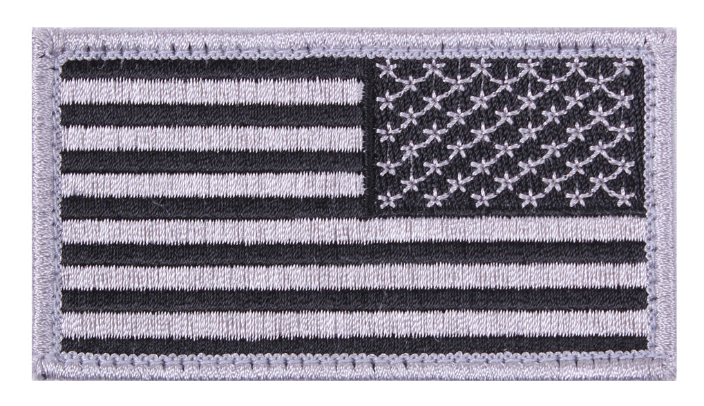 Rothco American Flag Patch with Hook Backing