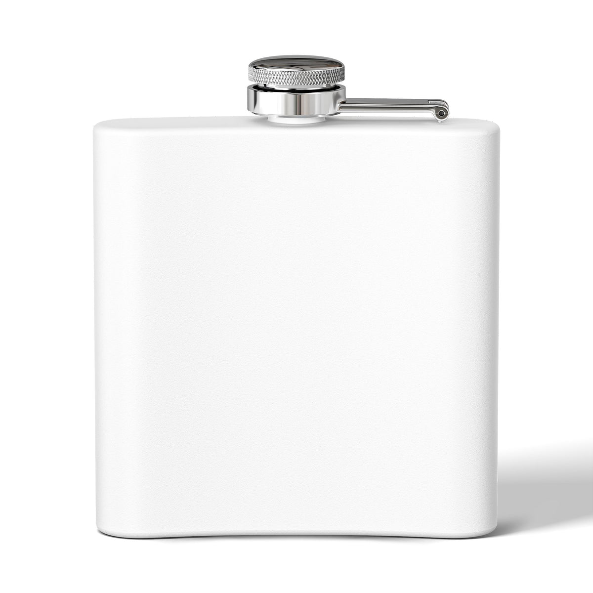 Bad Ass Skull Motorcycle Flask — 6oz Stainless Steel Hip Flask