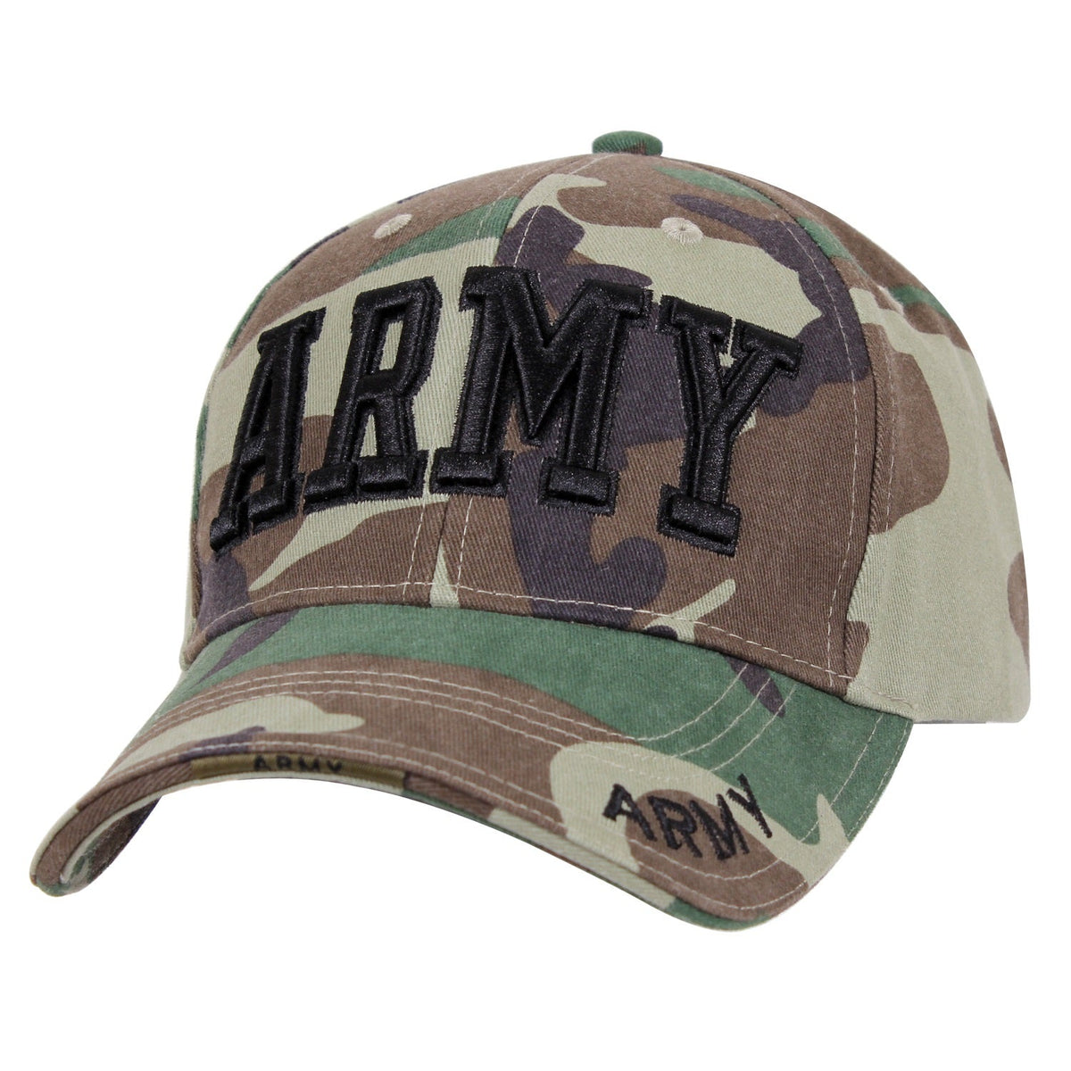 Rothco Deluxe Army Embroidered Low Profile Insignia Cap