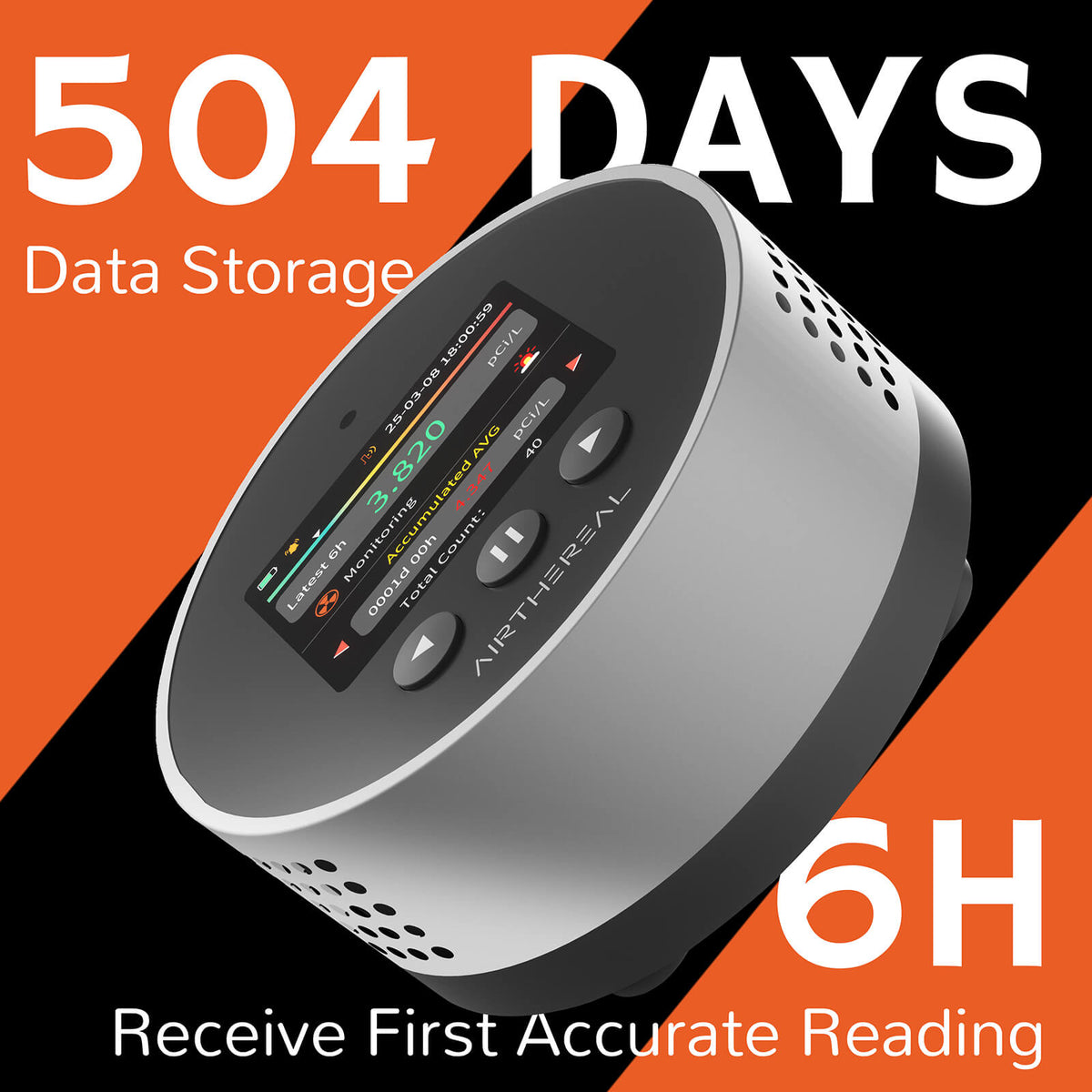 RM-65 Radon Detector for Home Basement