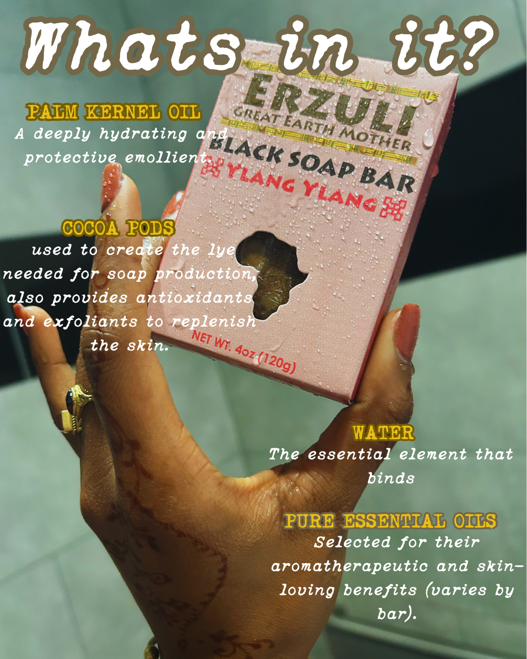 Black Soap Bar