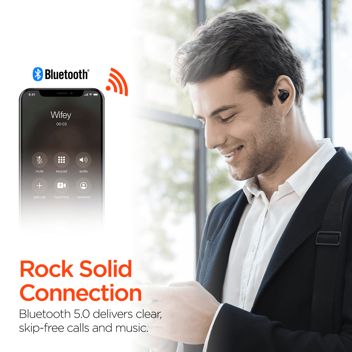 HyperGear Active True Wireless Earbuds with USB-C Connector