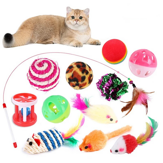 Kitten Toys Variety Pack – Interactive Play Set for Curious Cats