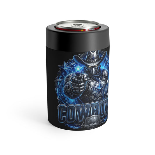 Cowboy Skull Can Holder — Insulated Beer Cooler Sleeve