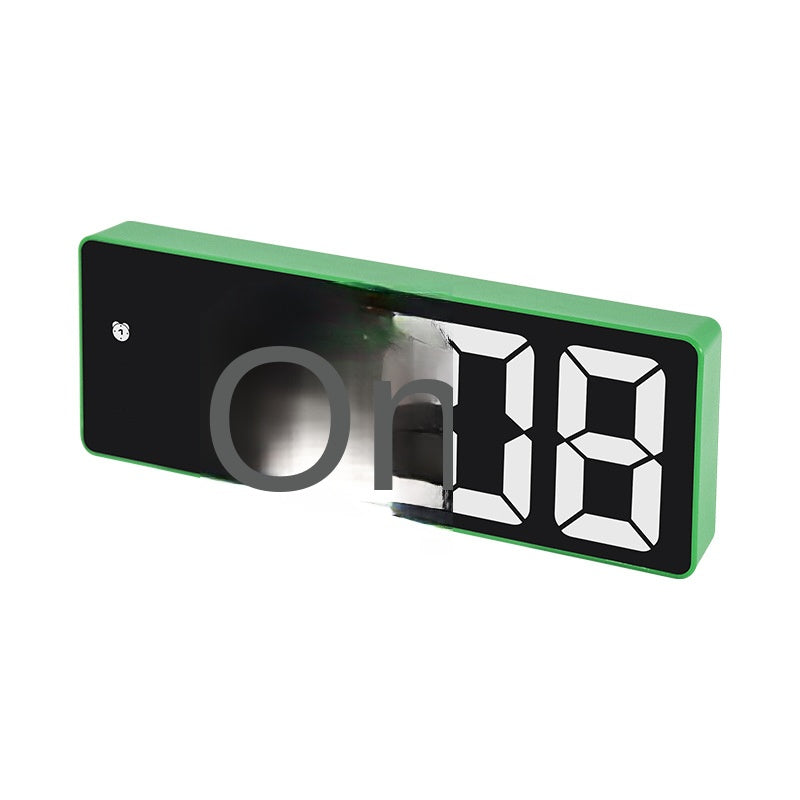 Simple Style LED Electronic Alarm Clock Battery and Plug-in Dual-use Timepiece Yida Time