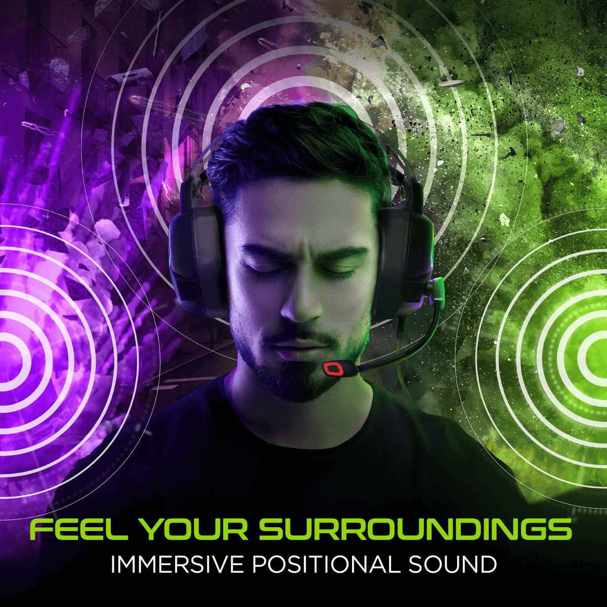 HyperGear SoundRecon Xtreme Pro Multiplatform Gaming Headset