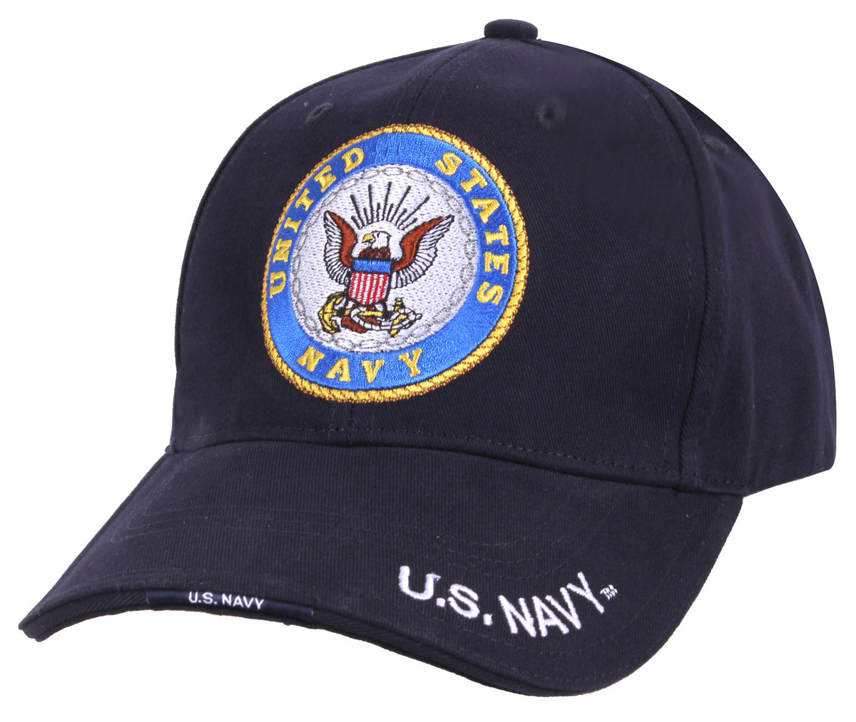 Rothco U.S. Navy Emblem Cap - Deluxe Low Profile