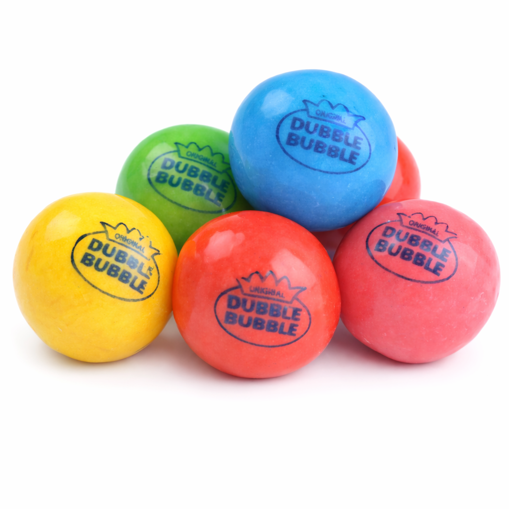 Dubble Bubble Assorted Bubble Gum Balls – Bulk Value Bag