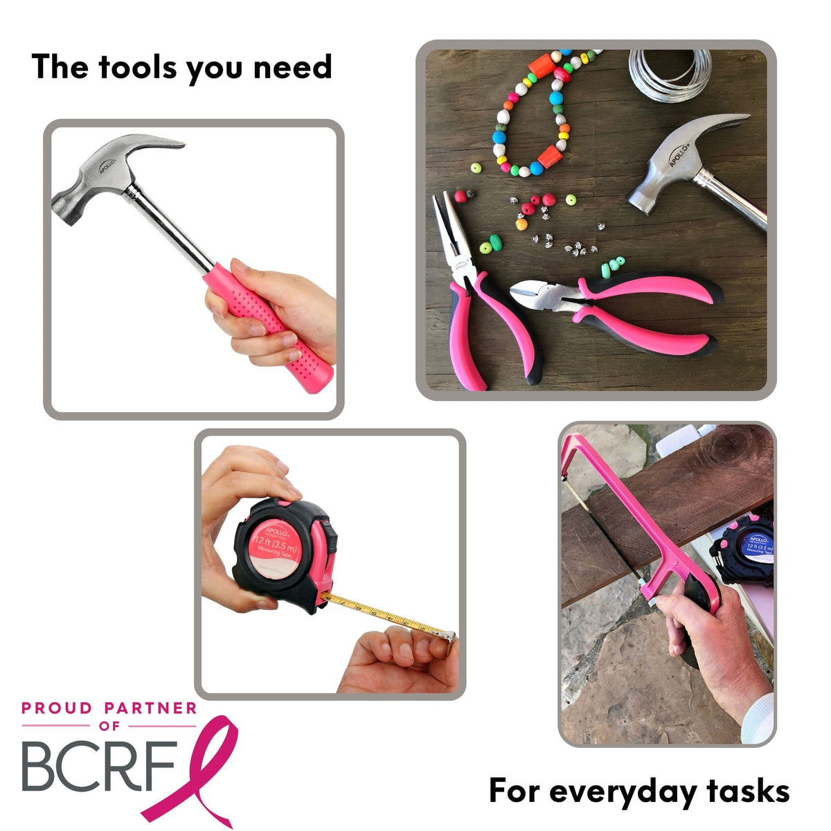 71 Piece Household Tool Kit Pink - DT0204P