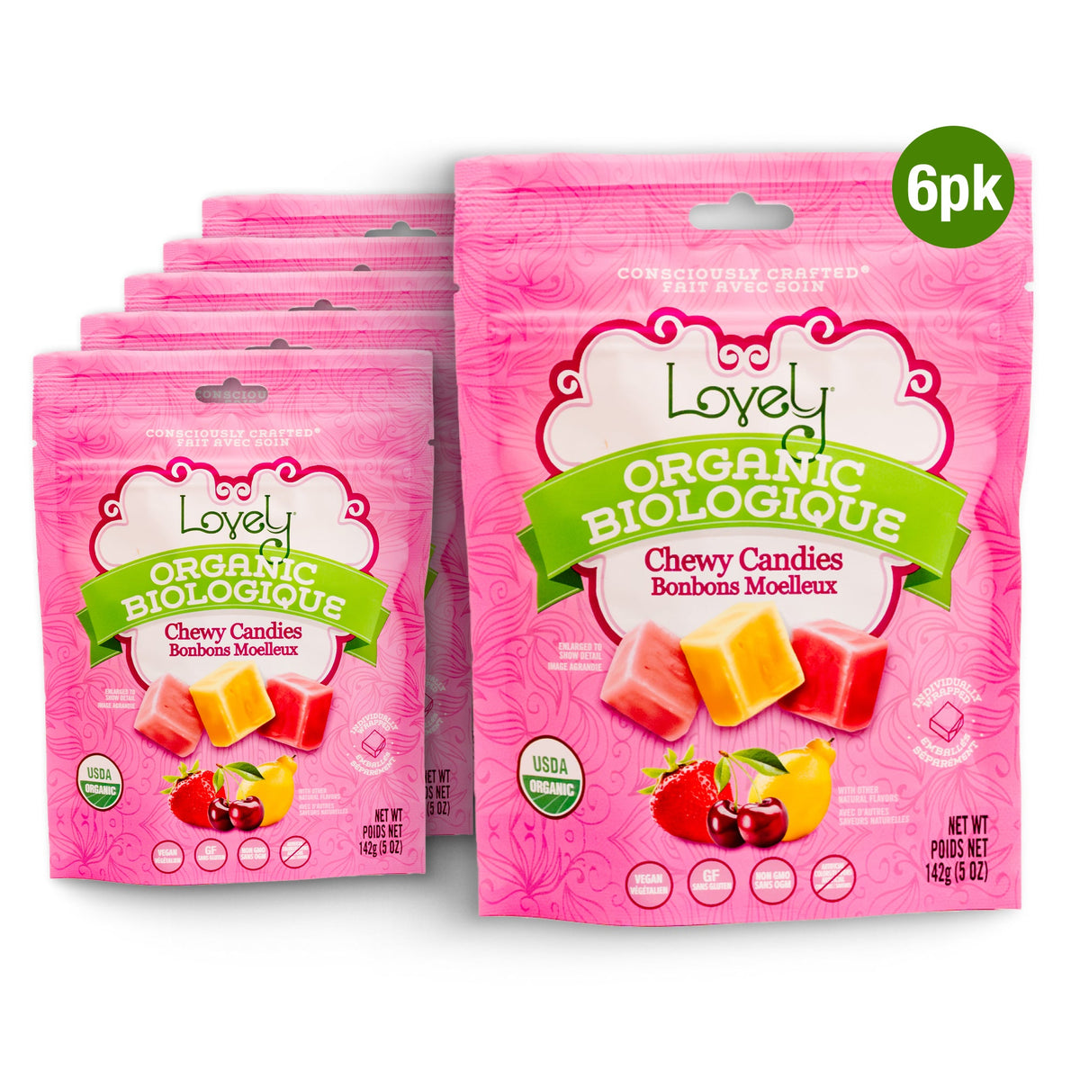 Organic Chewy Candies