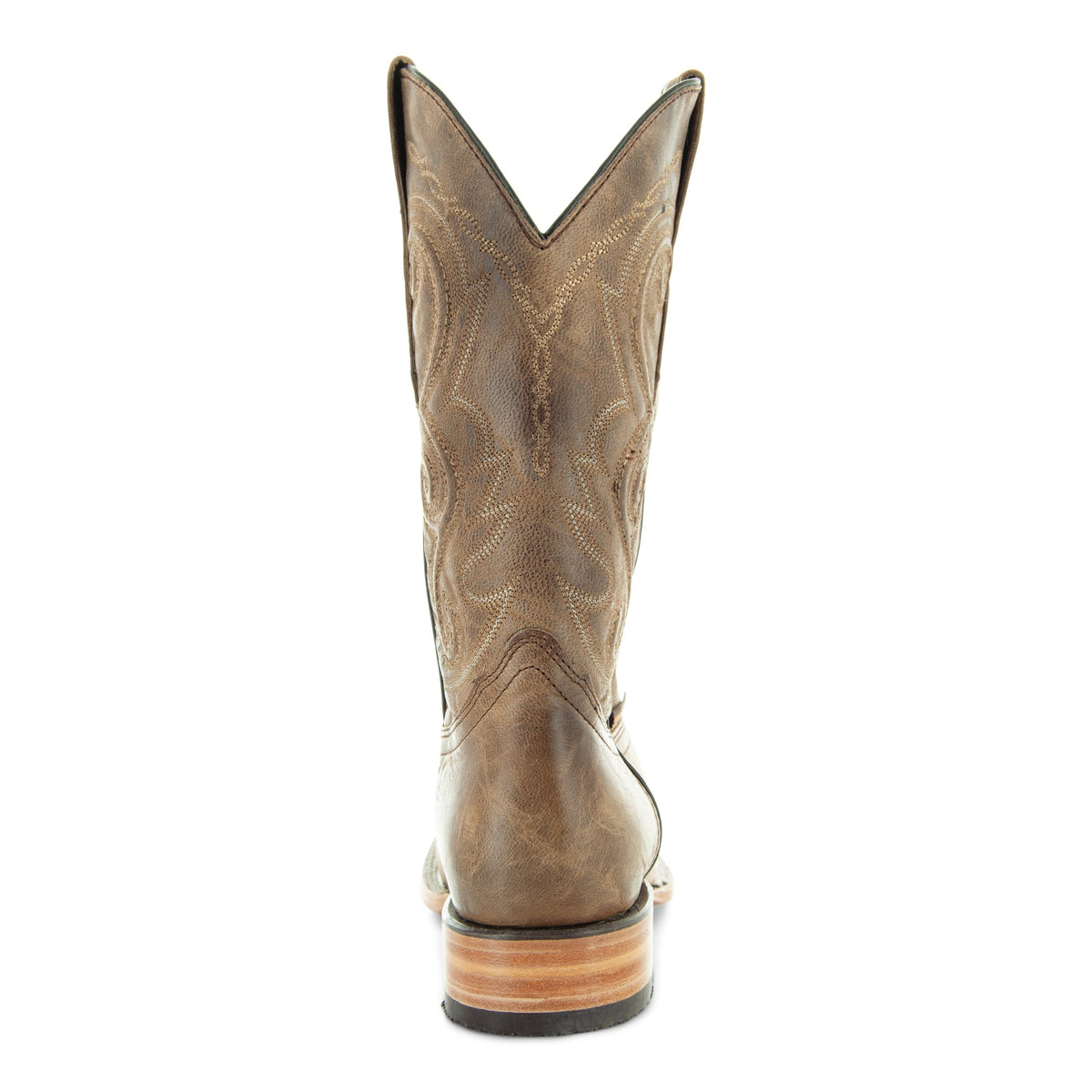 Soto Boots Mens Tan Broad Square Toe Cowboy Boot H50036