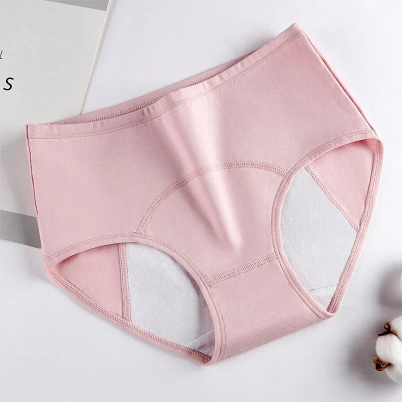 Leakproof Women Panties 3XL 4XL Waterproof Menstrual Underwear Heavy Absorbency Physiological Period Briefs Incontinence