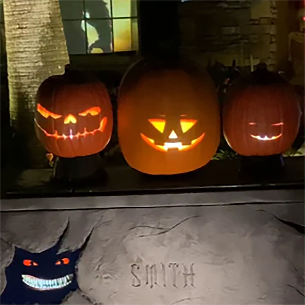HoliScapes® USB Projector Kit - Jack-O-Lantern Jamboree + Projector + 48" x 72" Projection Screen