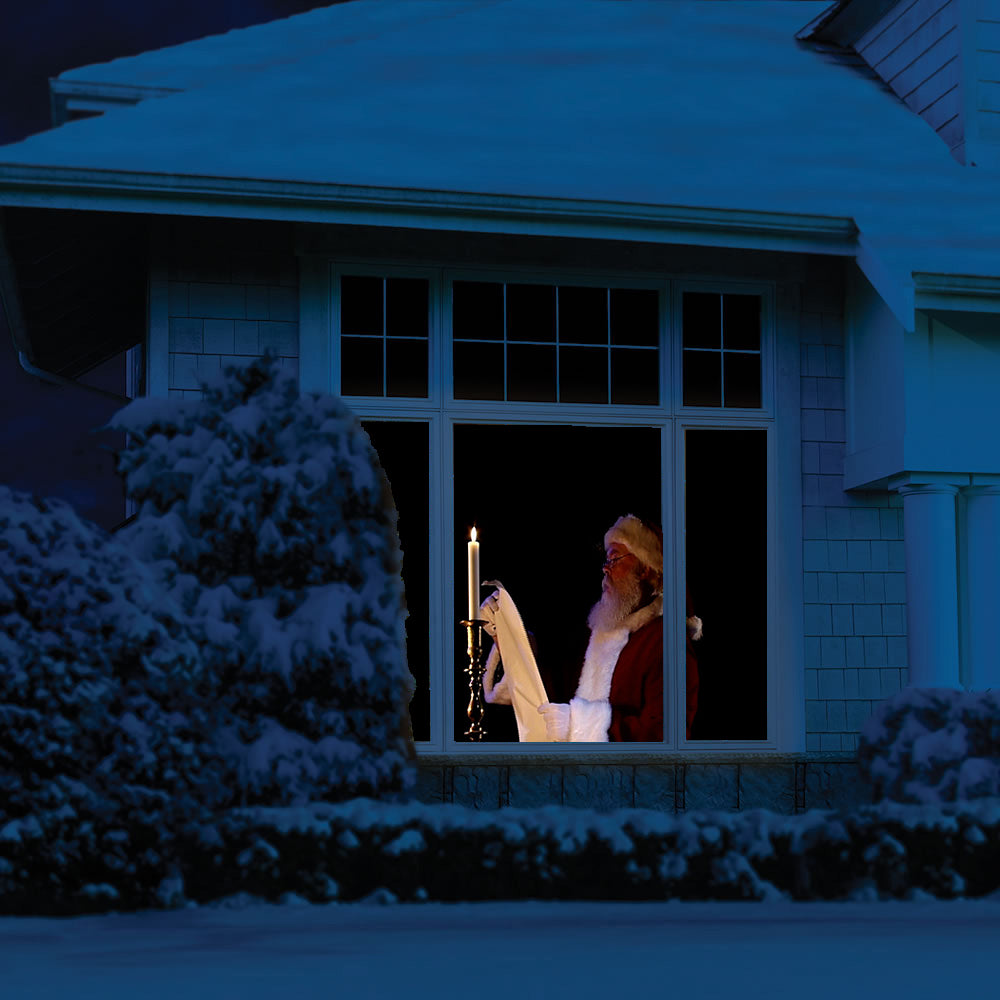 The Original Virtual Santa in The Window Movie on USB