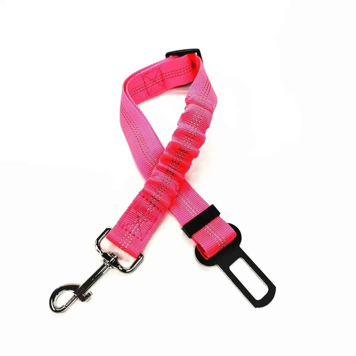 Pet Car Seat Belt Harness – Adjustable Safety Clip for Dogs & Cats