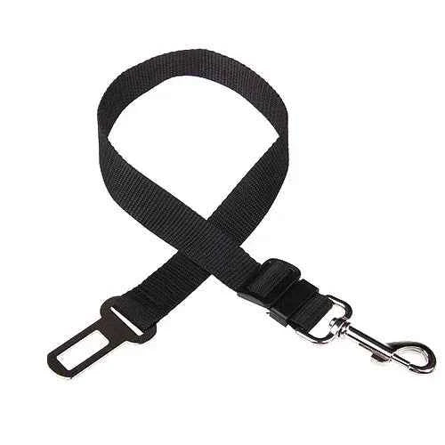 Pet Car Seat Belt Harness – Adjustable Safety Clip for Dogs & Cats